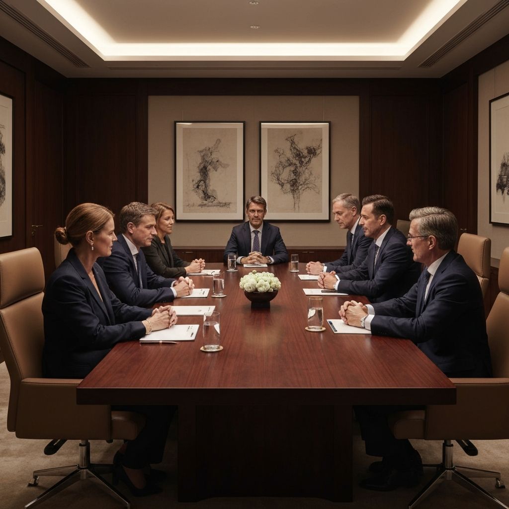 Executive boardroom